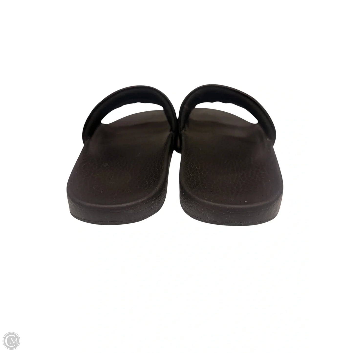 Sandals Luxury Designer By Gucci In Black & White, Size: 7