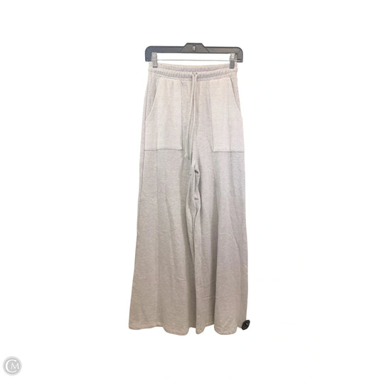 Pants Wide Leg By Bucketlist In Grey, Size: S