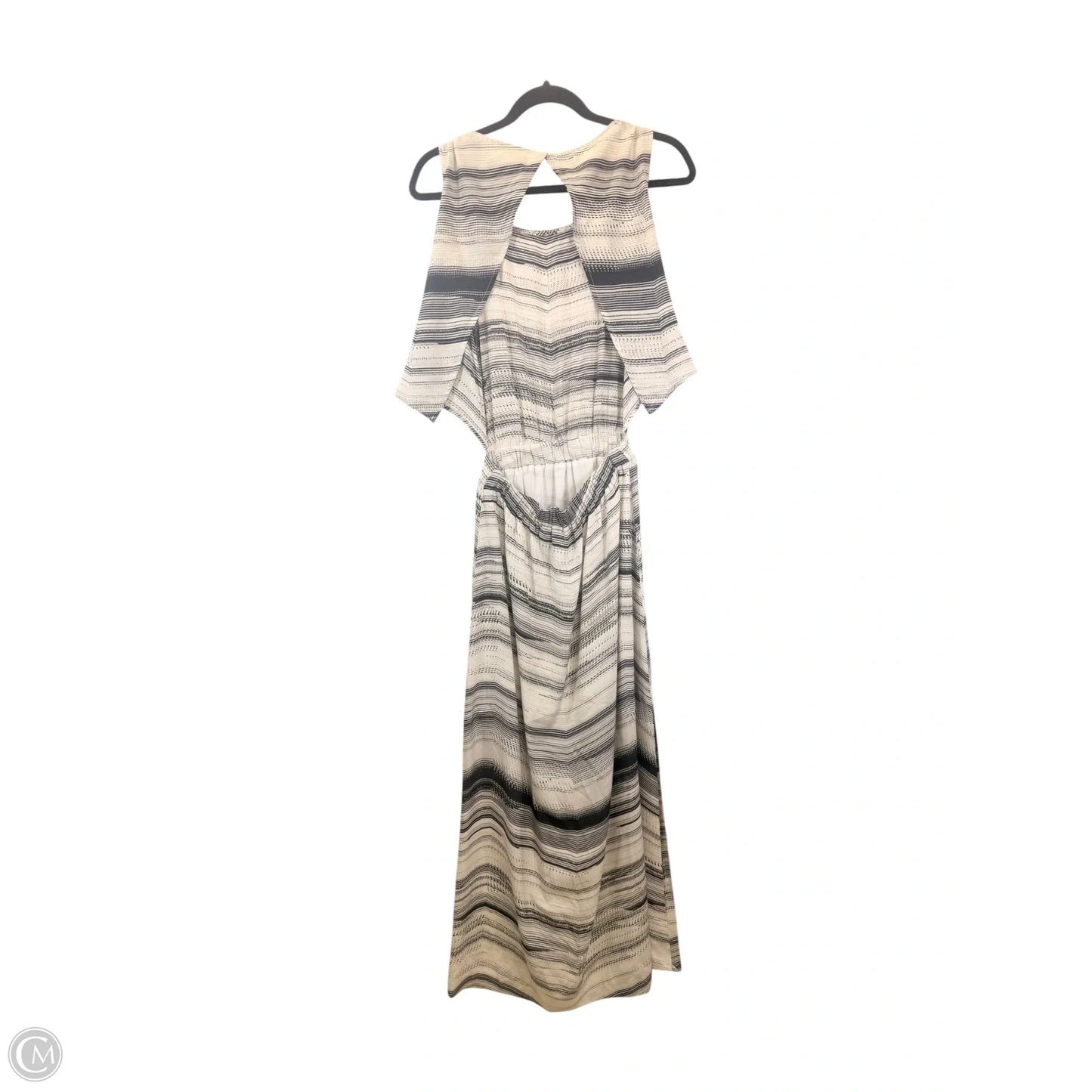 Dress Casual Maxi By Club Monaco In Black & White, Size: S