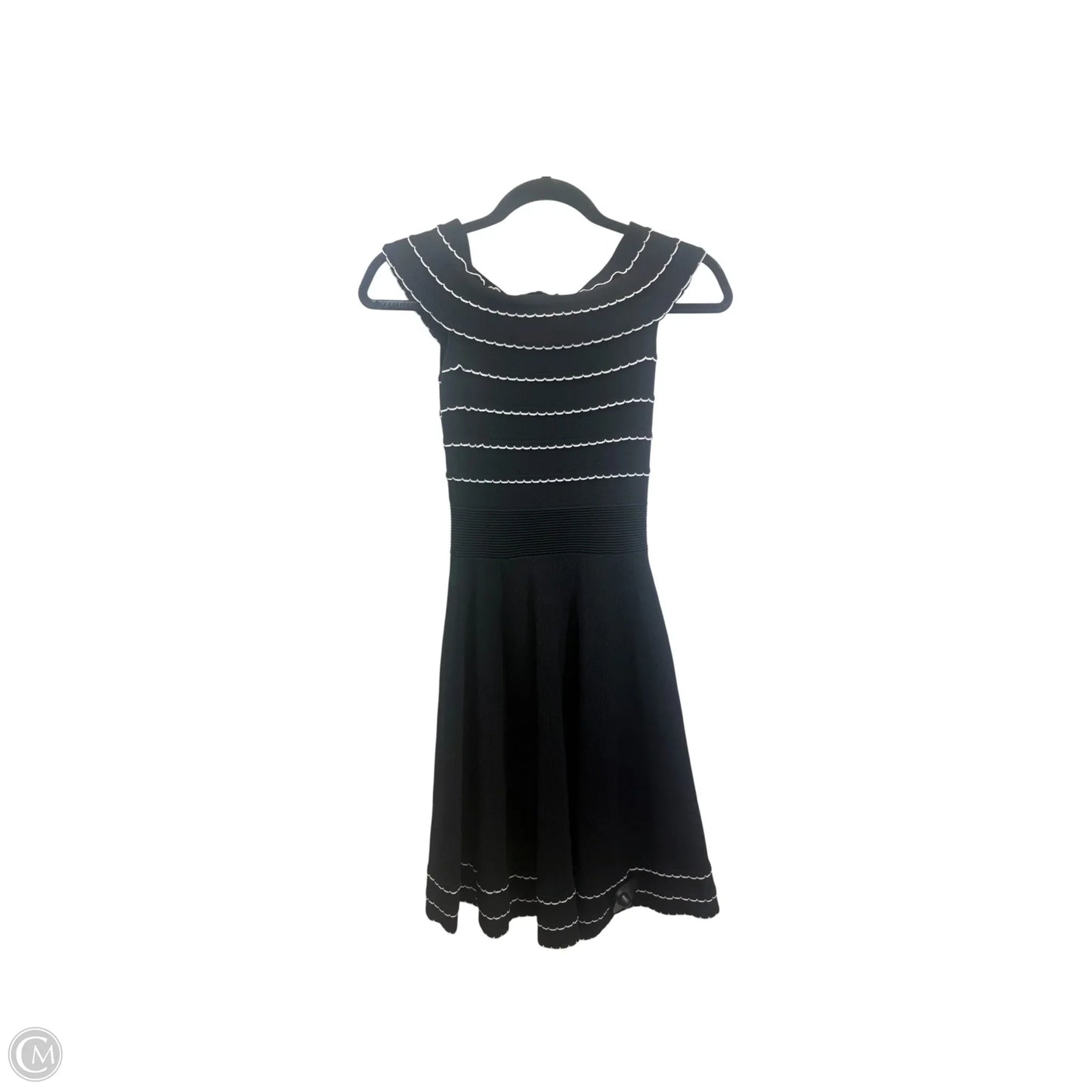 Dress Casual Short By Ted Baker In Black & White, Size: Xs