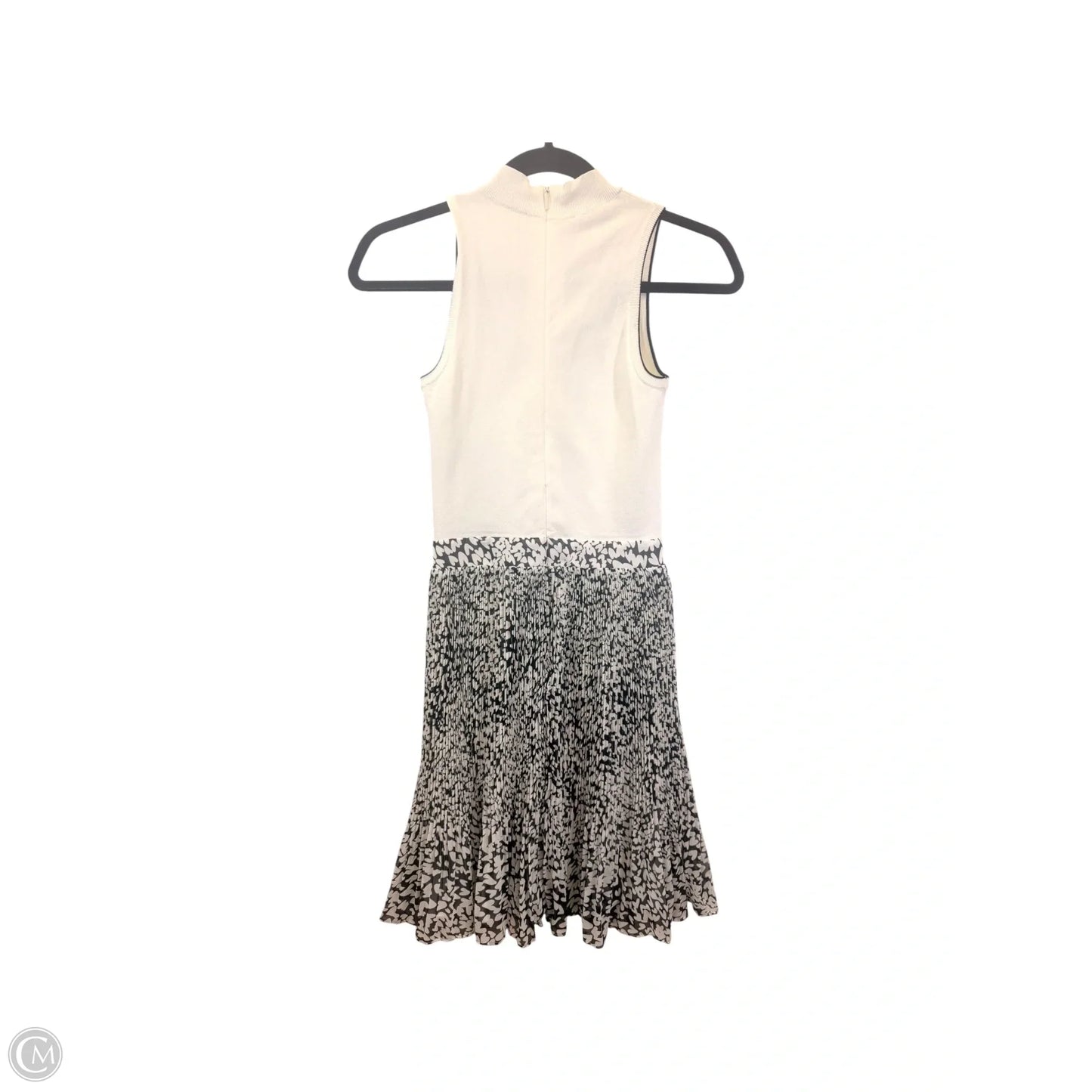 Dress Casual Midi By Ted Baker In Black & White, Size: Xs