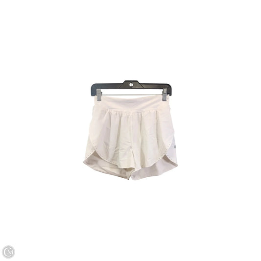 Athletic Shorts By Lululemon In Cream, Size: 4
