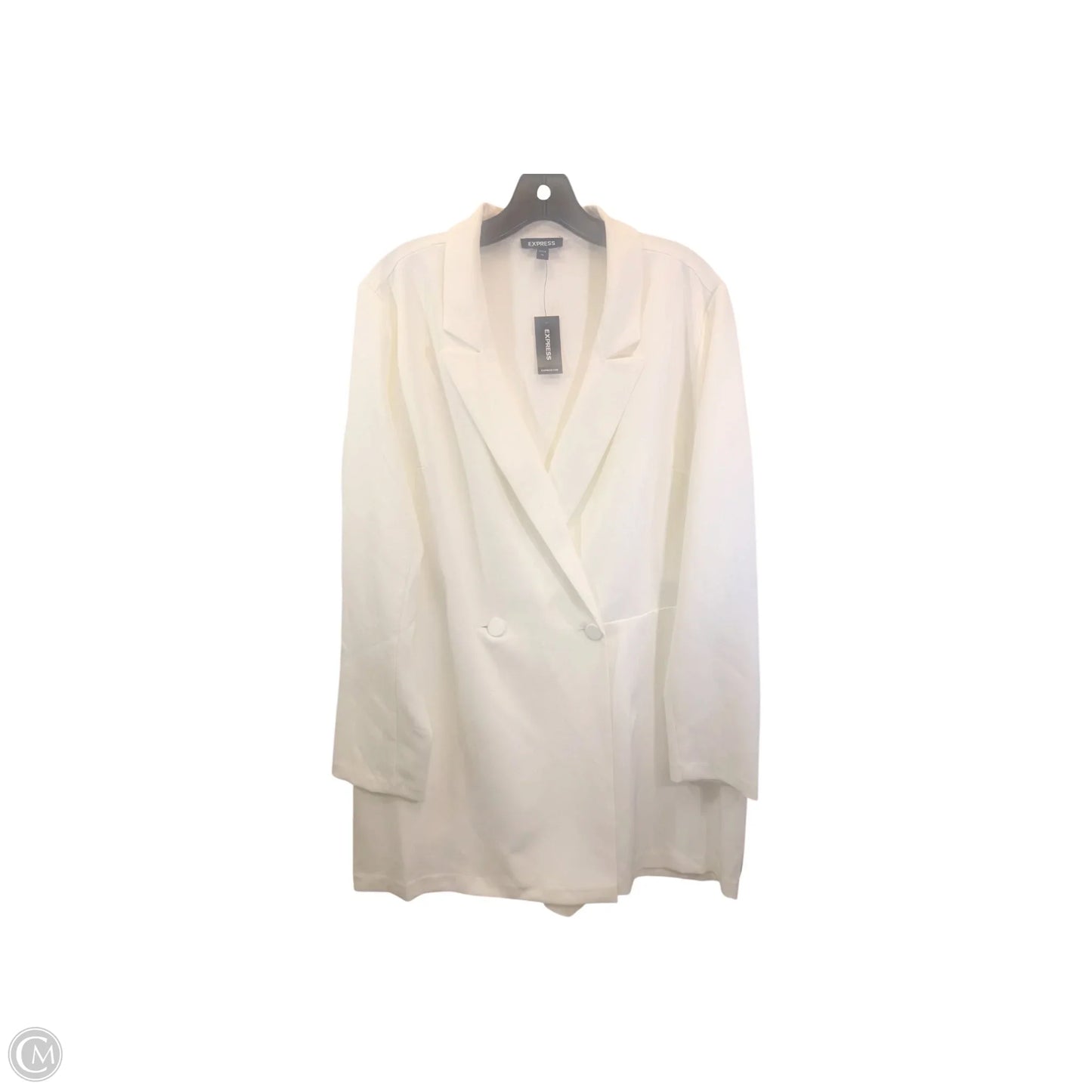 Romper By Express In Cream, Size: Xl