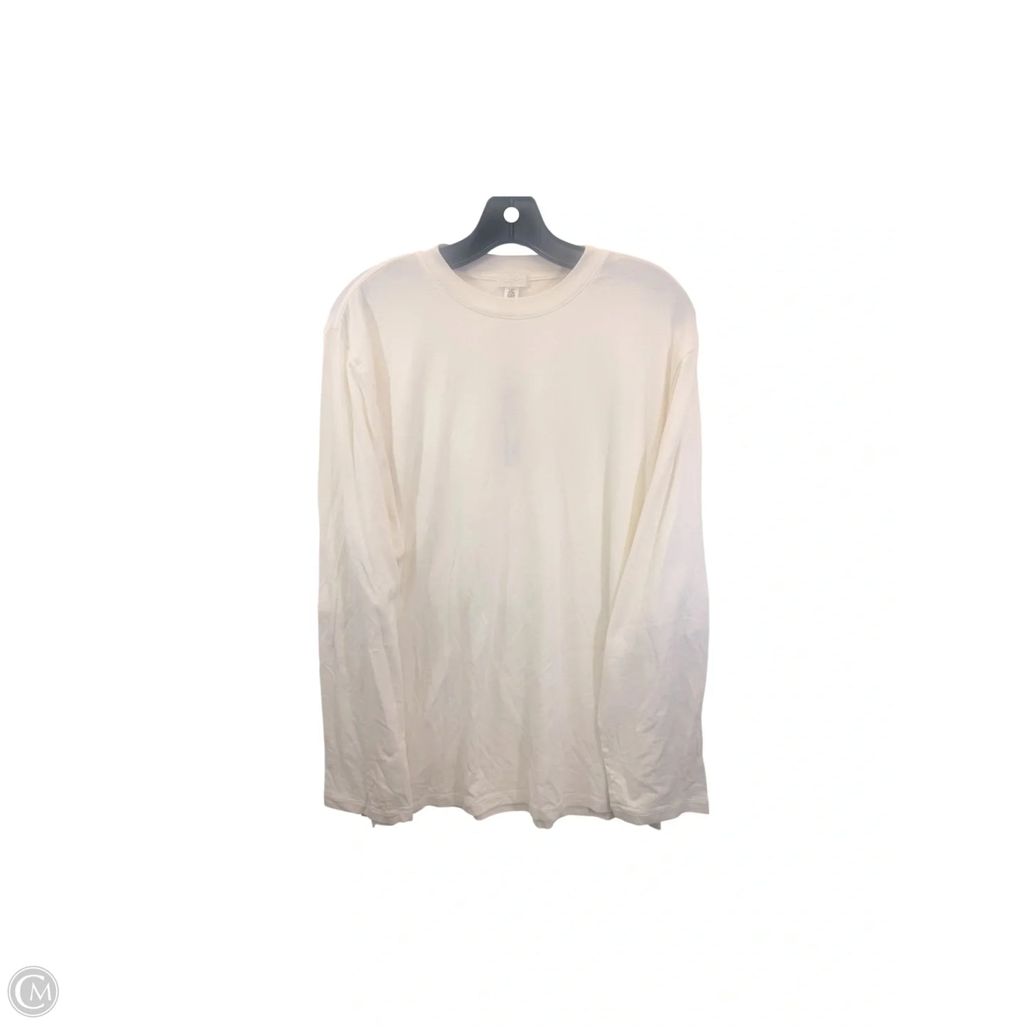 Top Long Sleeve Basic By Skims In Cream, Size: L