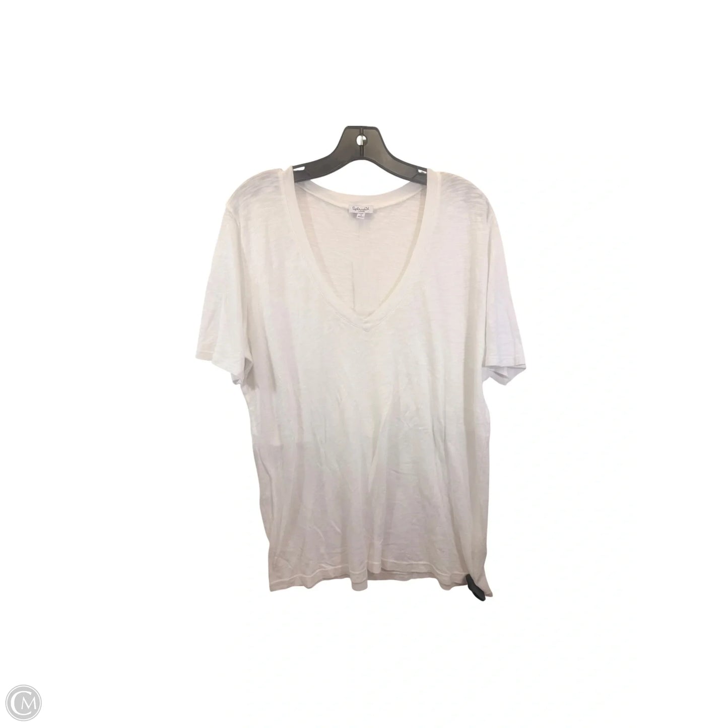 Top Short Sleeve Basic By Splendid In White, Size: L