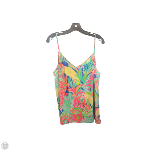 Top Sleeveless Designer By Lilly Pulitzer In Multi-colored, Size: Xl