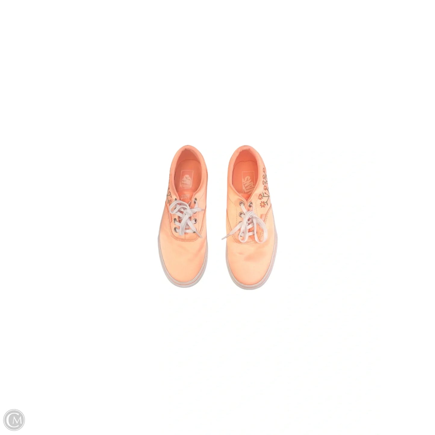 Shoes Sneakers Platform By Vans In Peach, Size: 7