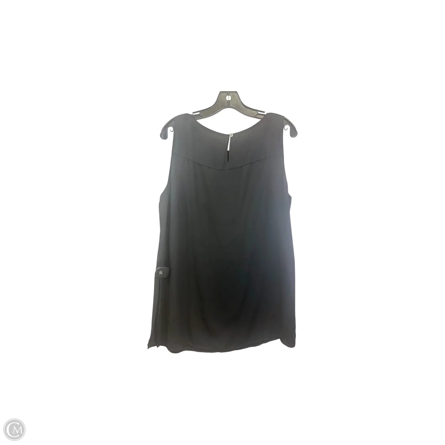 Tank Top By Chicos In Black, Size: L
