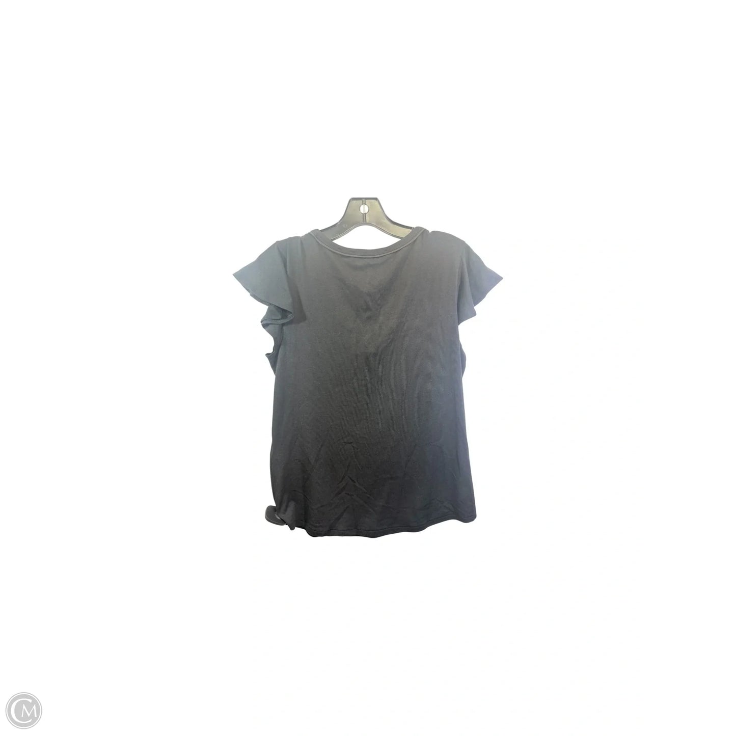 Top Short Sleeve By White House Black Market In Black, Size: Xs