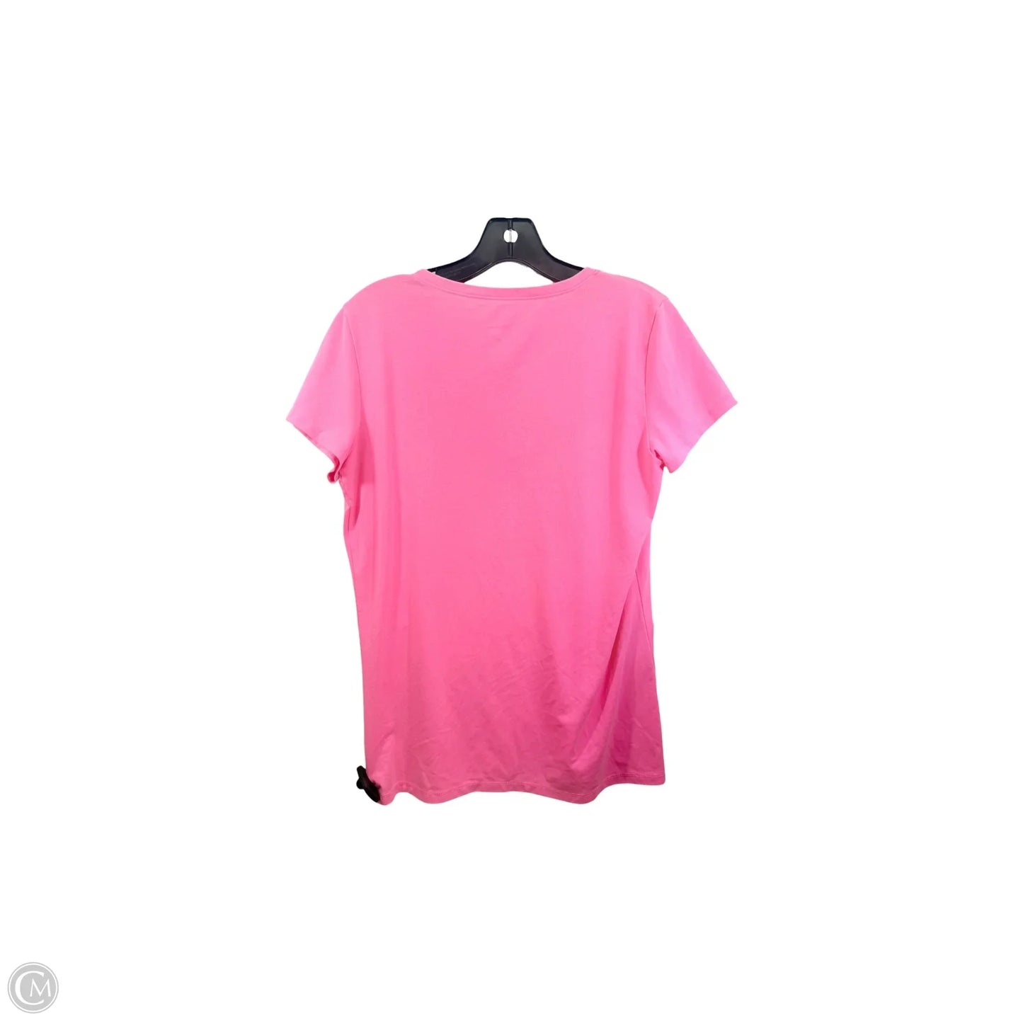 Top Short Sleeve Designer By Lilly Pulitzer In Pink, Size: M