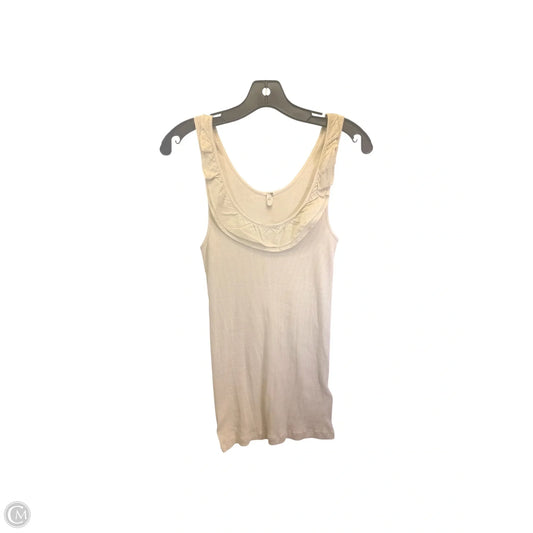 Top Sleeveless By J. Crew In Tan, Size: L
