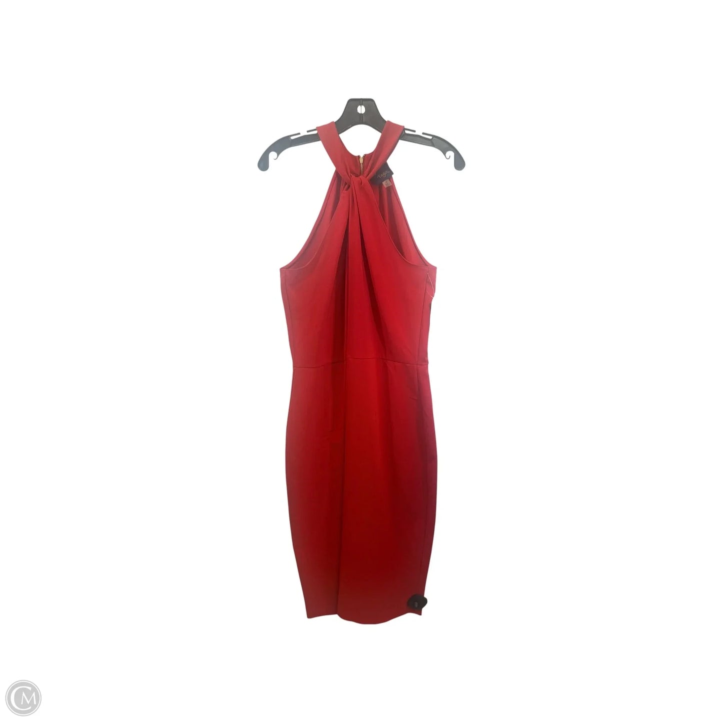 Dress Casual Midi By Taylor In Red, Size: L