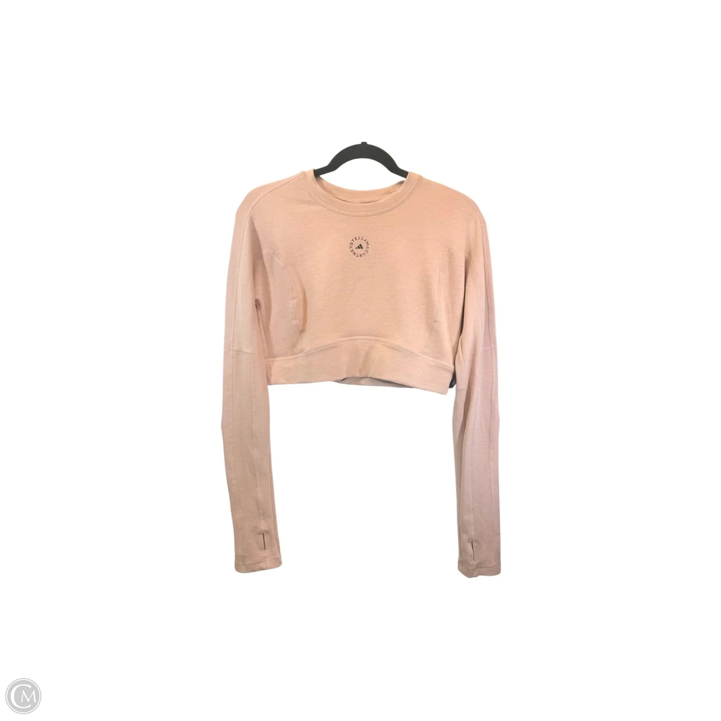 Top Long Sleeve Designer By Stella Mccartney In Tan, Size: L