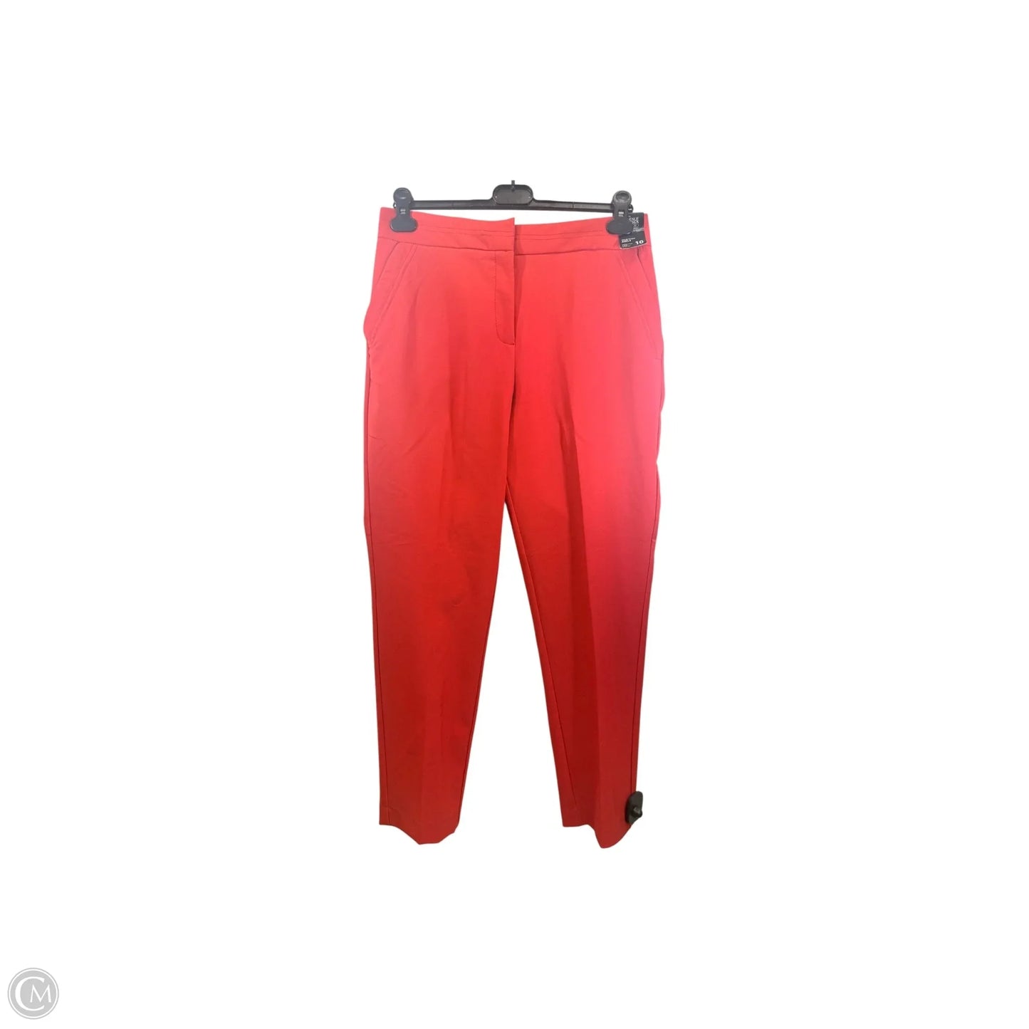 Pants Cropped By New York And Co In Red, Size: 10