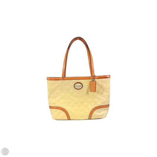 Handbag Designer By Coach, Size: Small