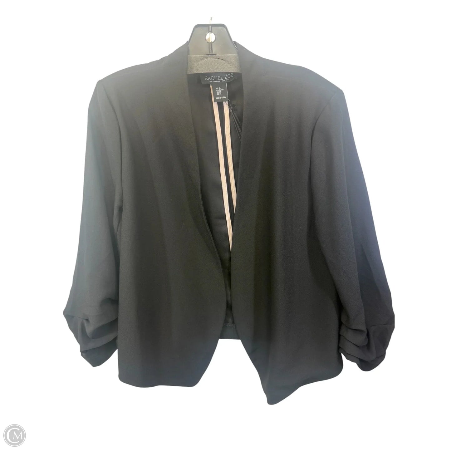 Blazer By Rachel Zoe In Black, Size: Xl