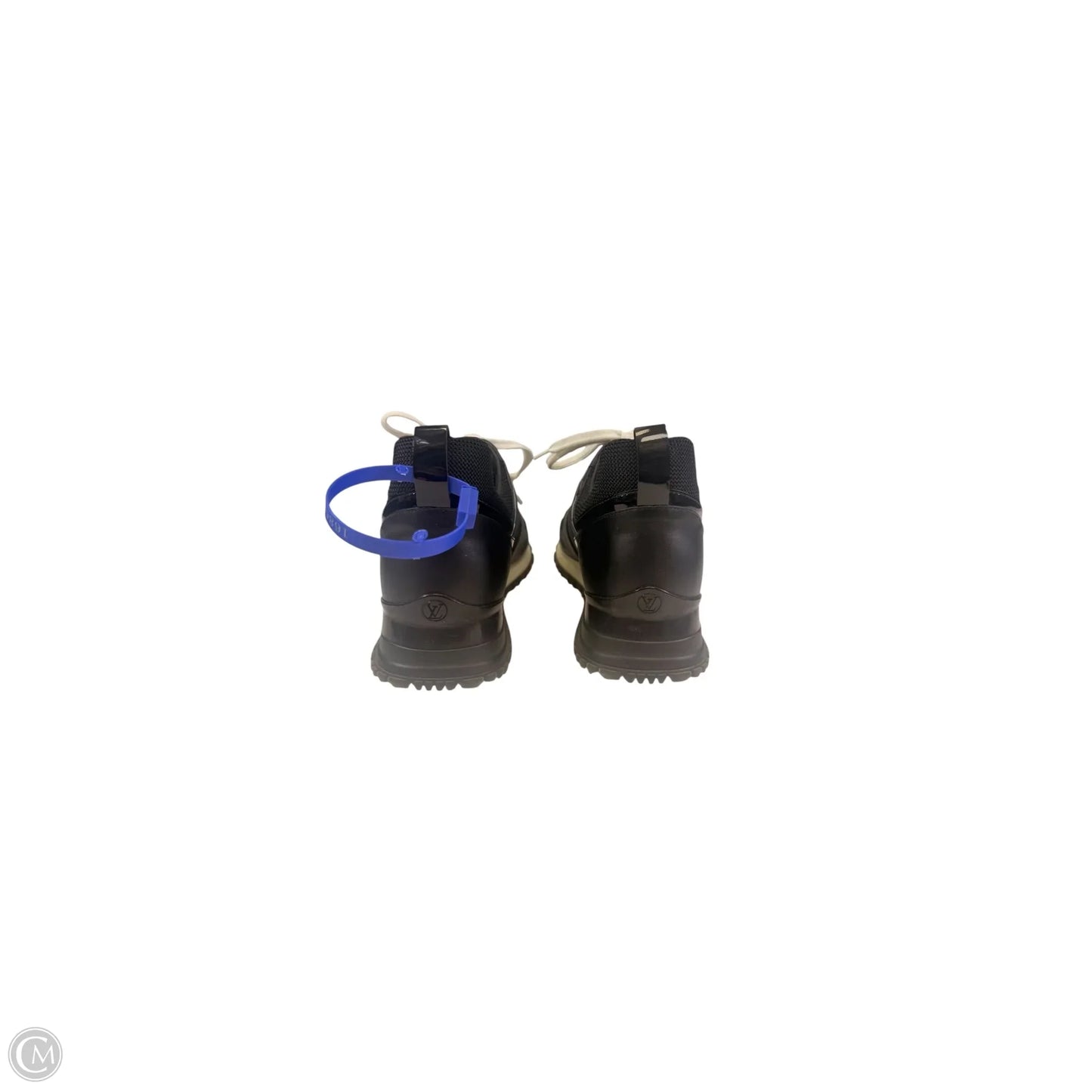 Shoes Luxury Designer By Louis Vuitton In Black & White, Size: 7