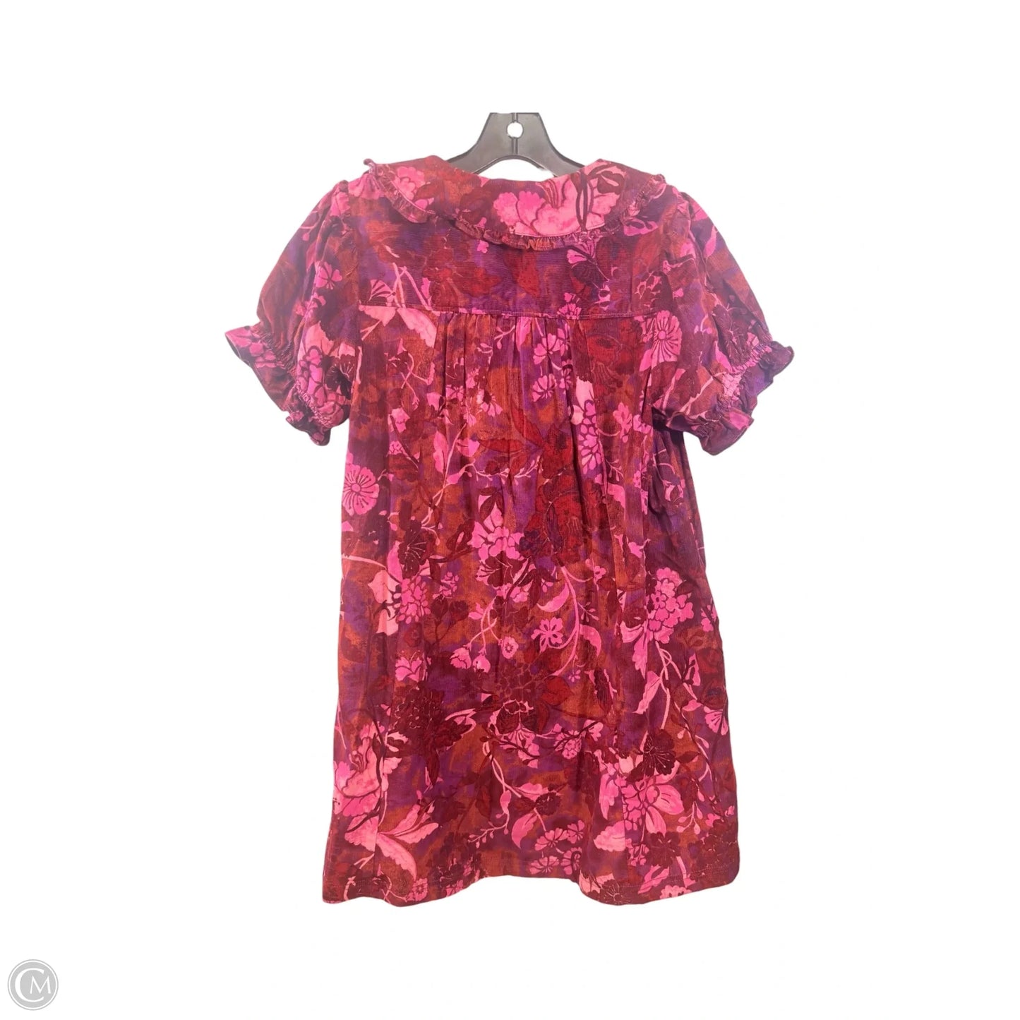Dress Casual Midi By Pilcro In Pink & Red, Size: M