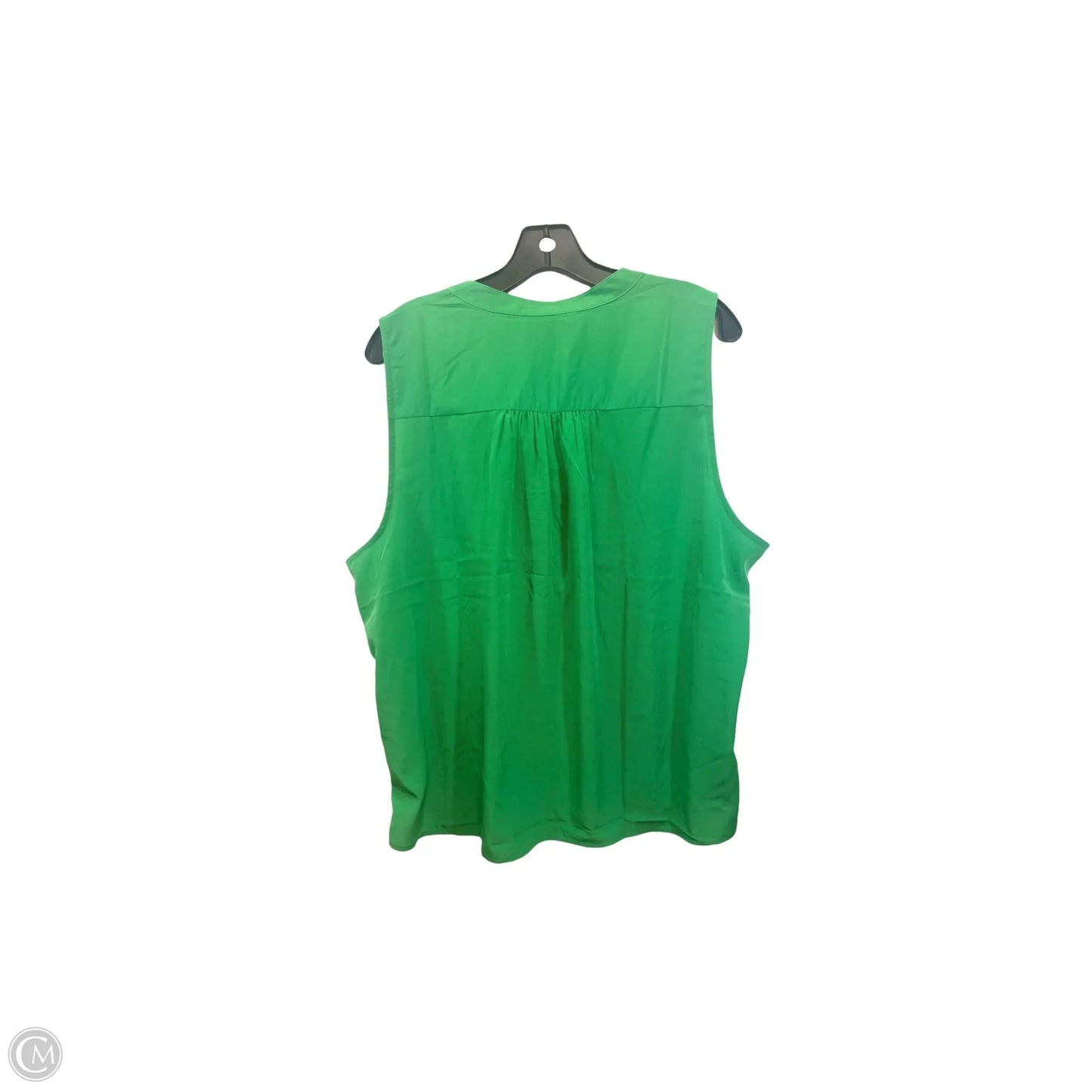 Top Sleeveless By J. Crew In Green, Size: Xl