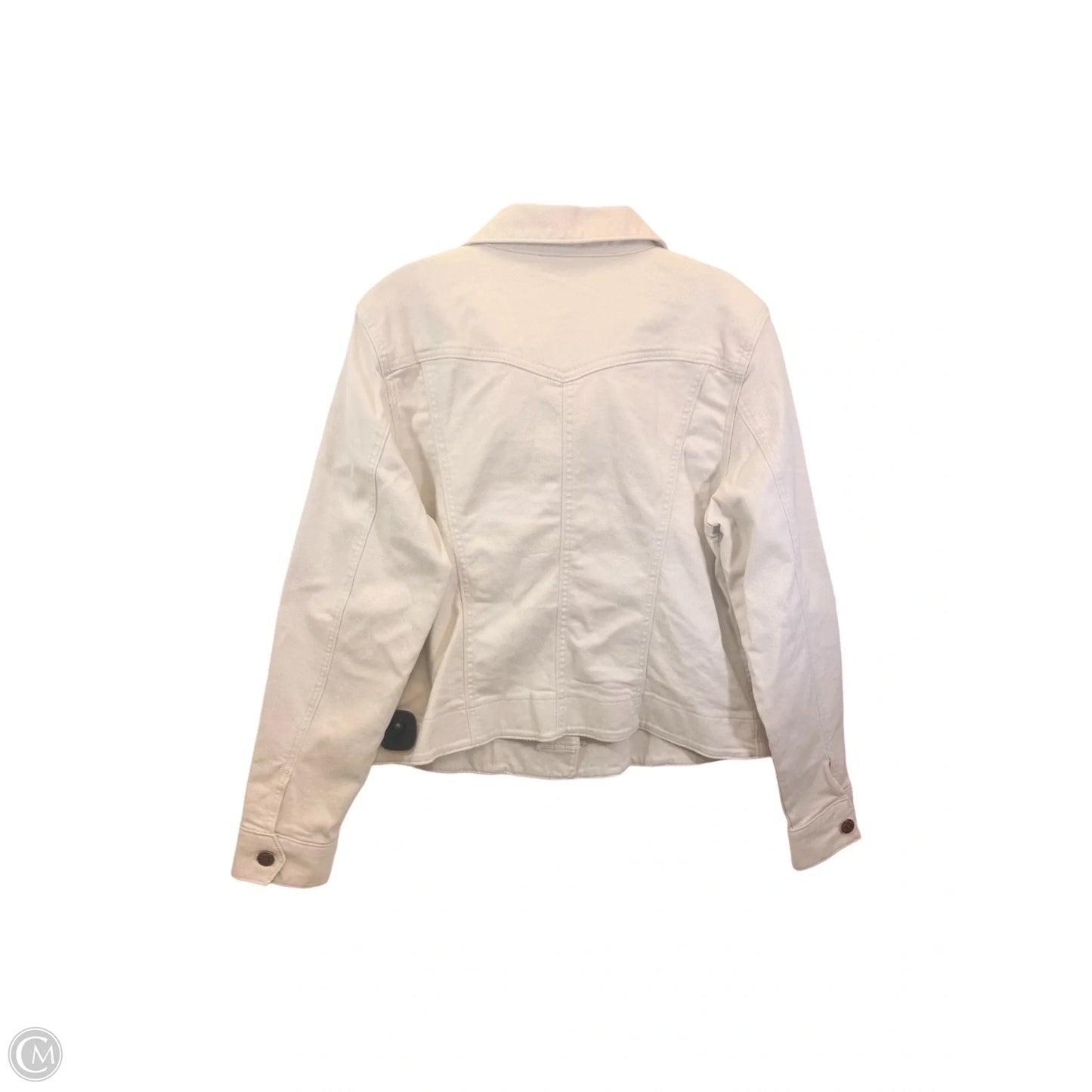 Jacket Denim By Izod In Tan, Size: Xl