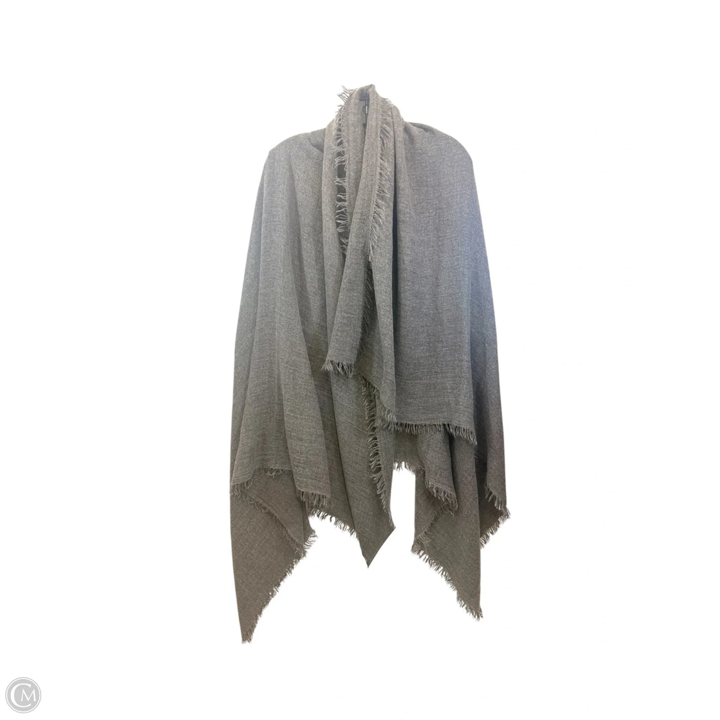 Shawl By Free People In Grey, Size: Osfm