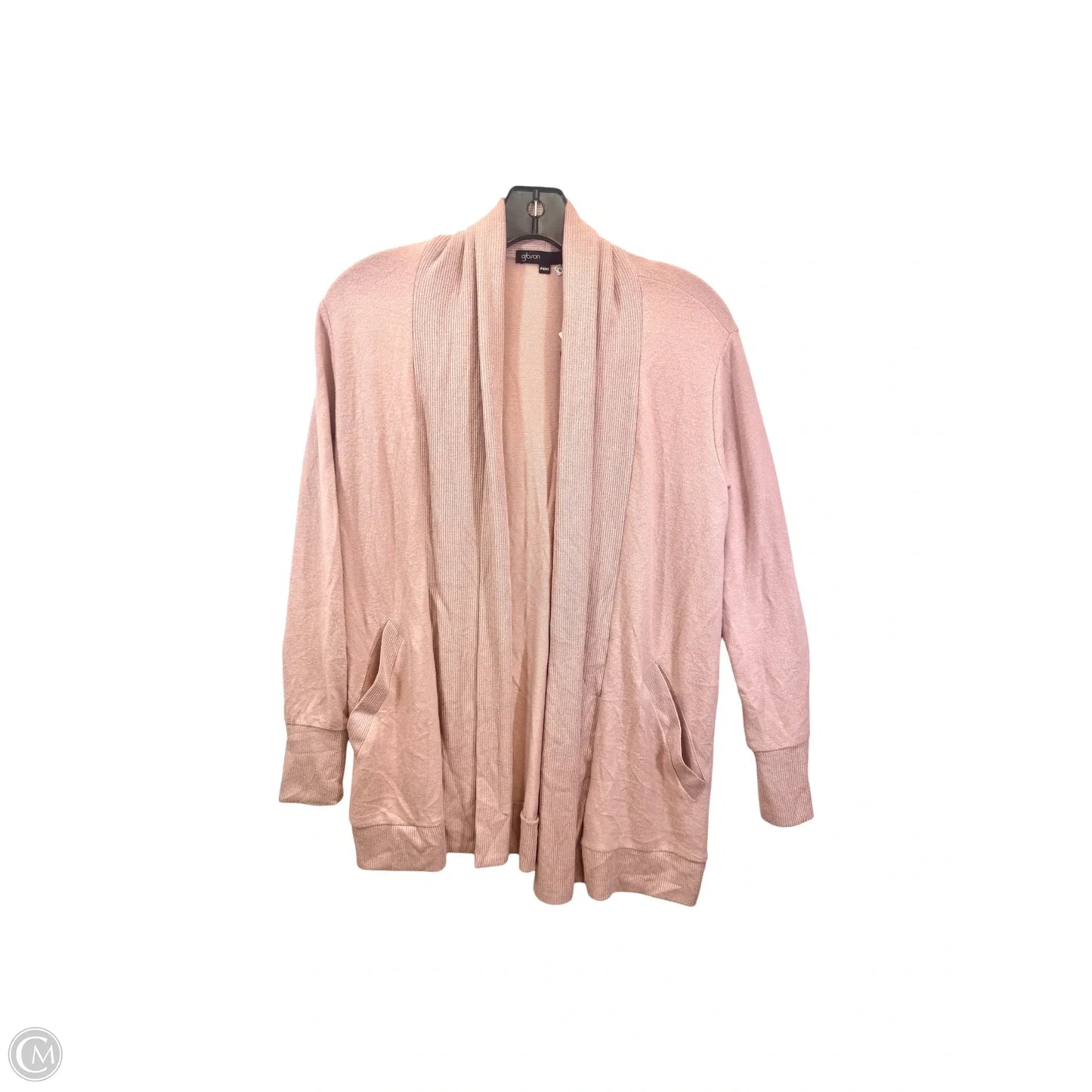 Cardigan By Gibson In Pink, Size: Xxsp