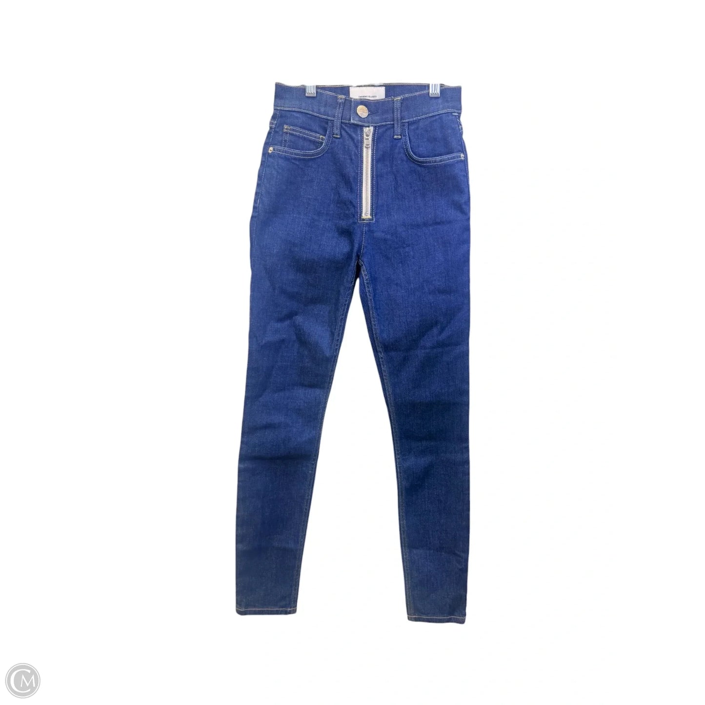 Jeans Skinny By Current Elliott In Blue Denim, Size: 2
