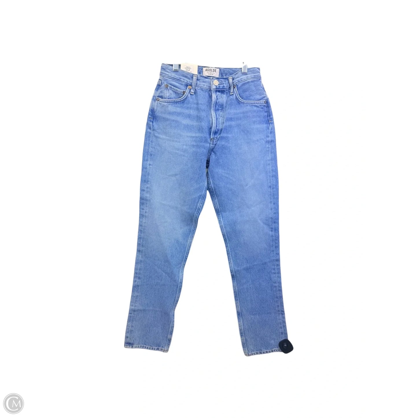 Jeans Designer By Agolde In Blue Denim, Size: 0