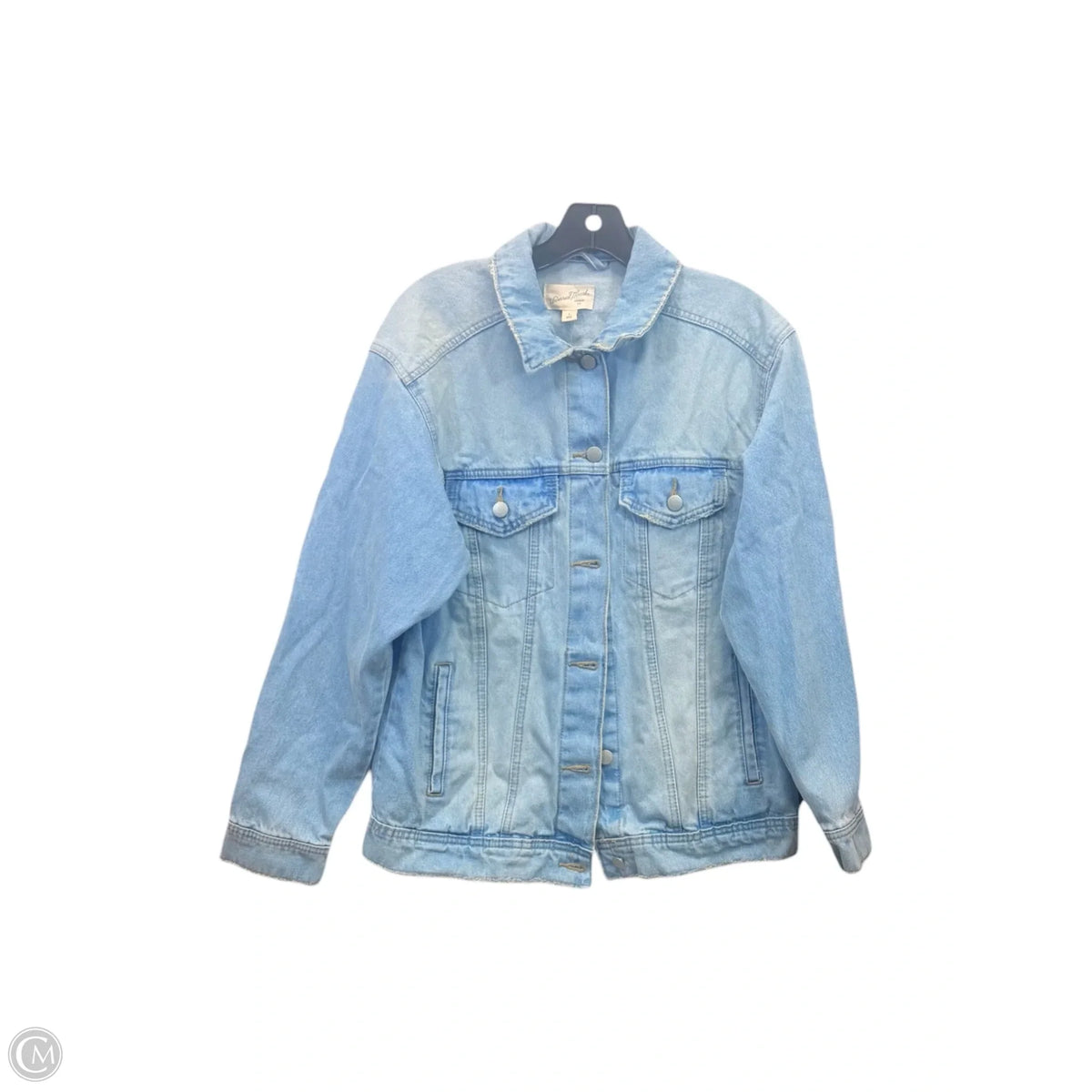 Jacket Denim By Universal Thread In Blue Denim, Size: S