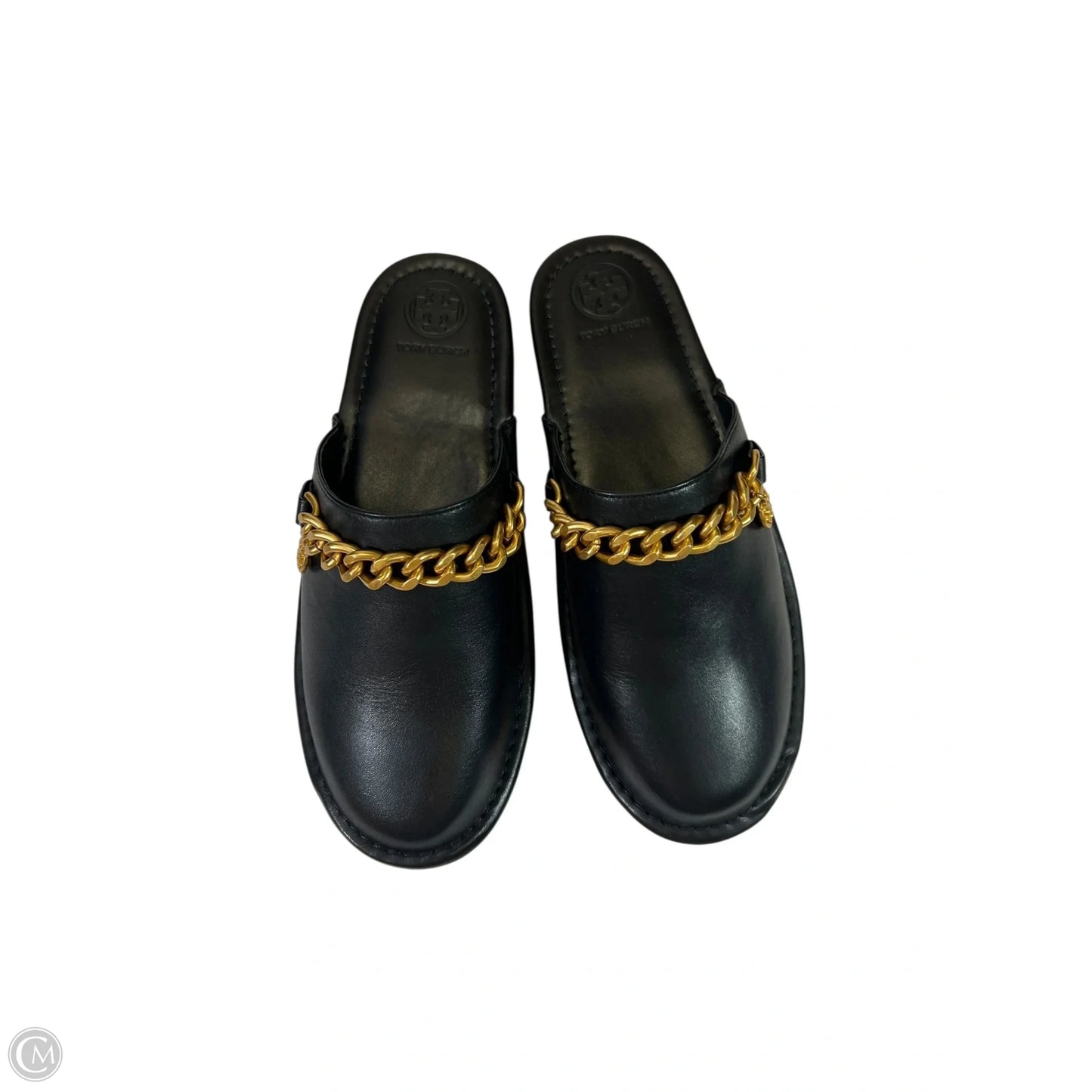 Shoes Designer By Tory Burch In Black & Brown, Size: 5
