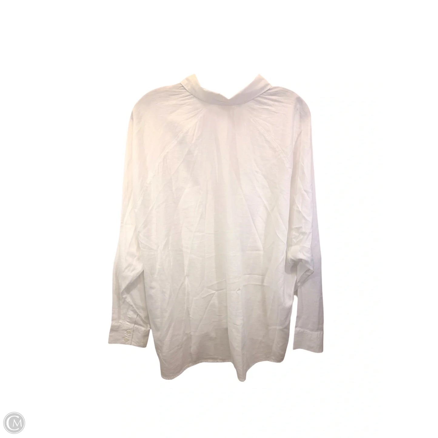 Top Long Sleeve By Levis In White, Size: Xl