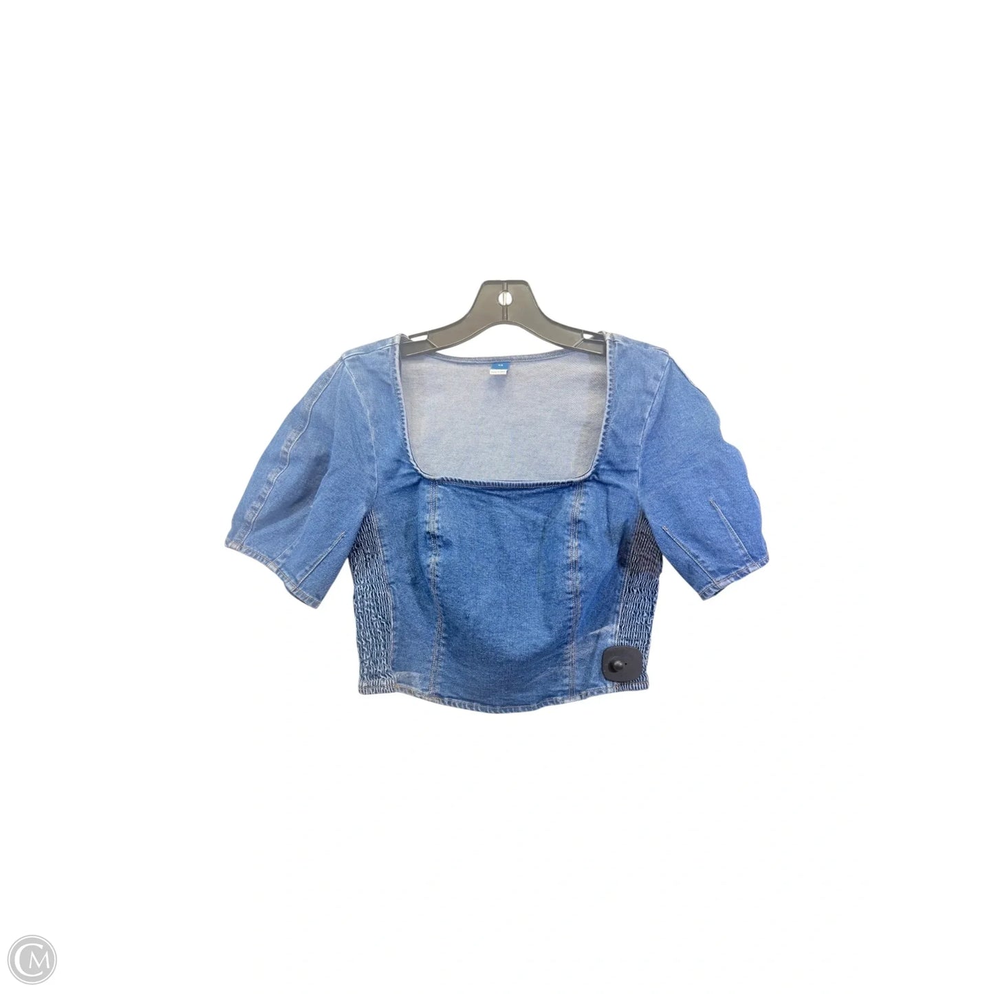 Top Short Sleeve By Old Navy In Blue, Size: Xs