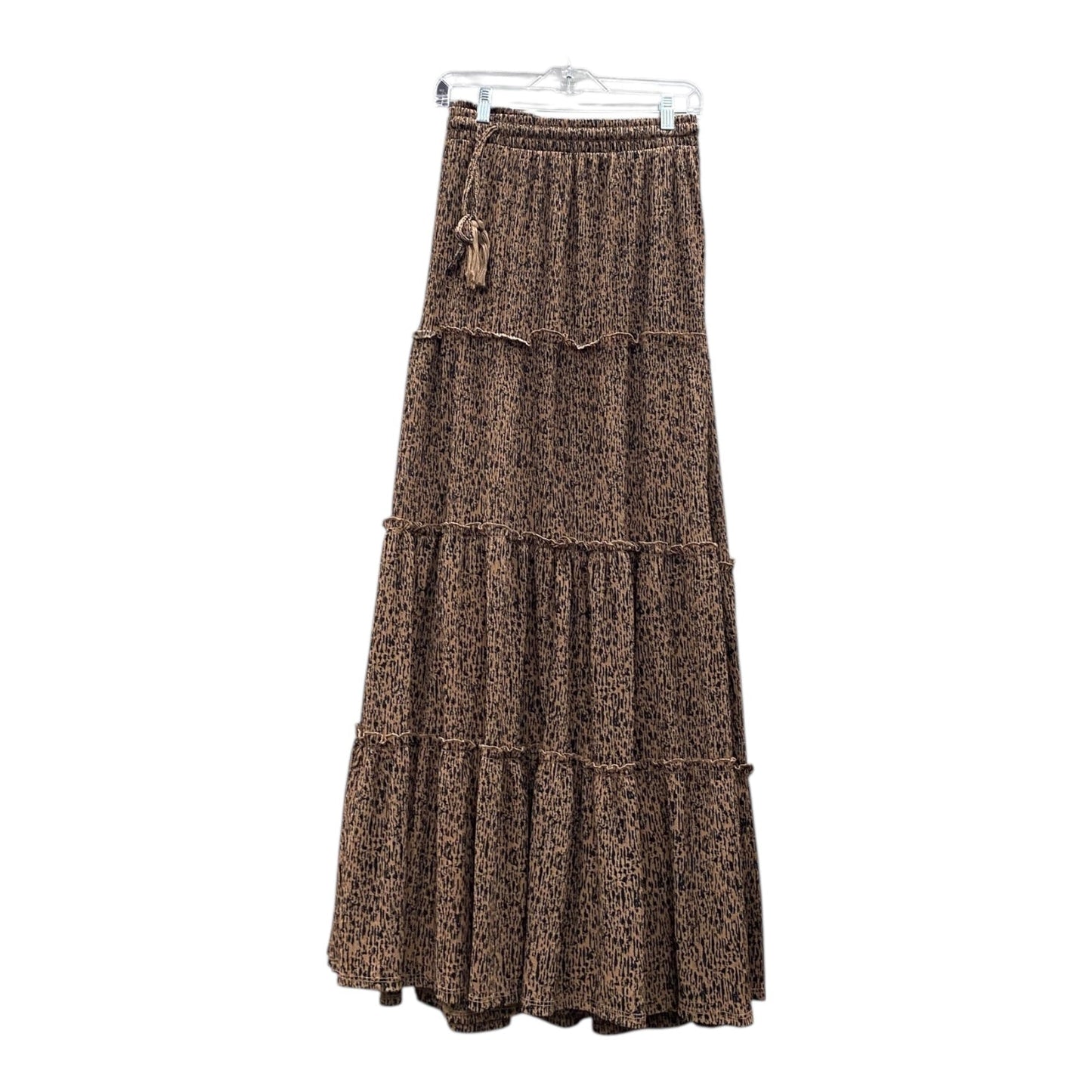 Skirt Maxi By Torrid In Brown & Green, Size:30
