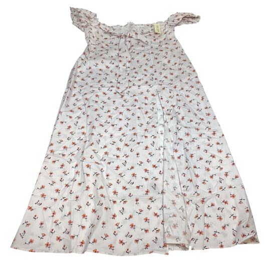 Dress Casual Maxi By SRV X FTF In Pink & White, Size:3