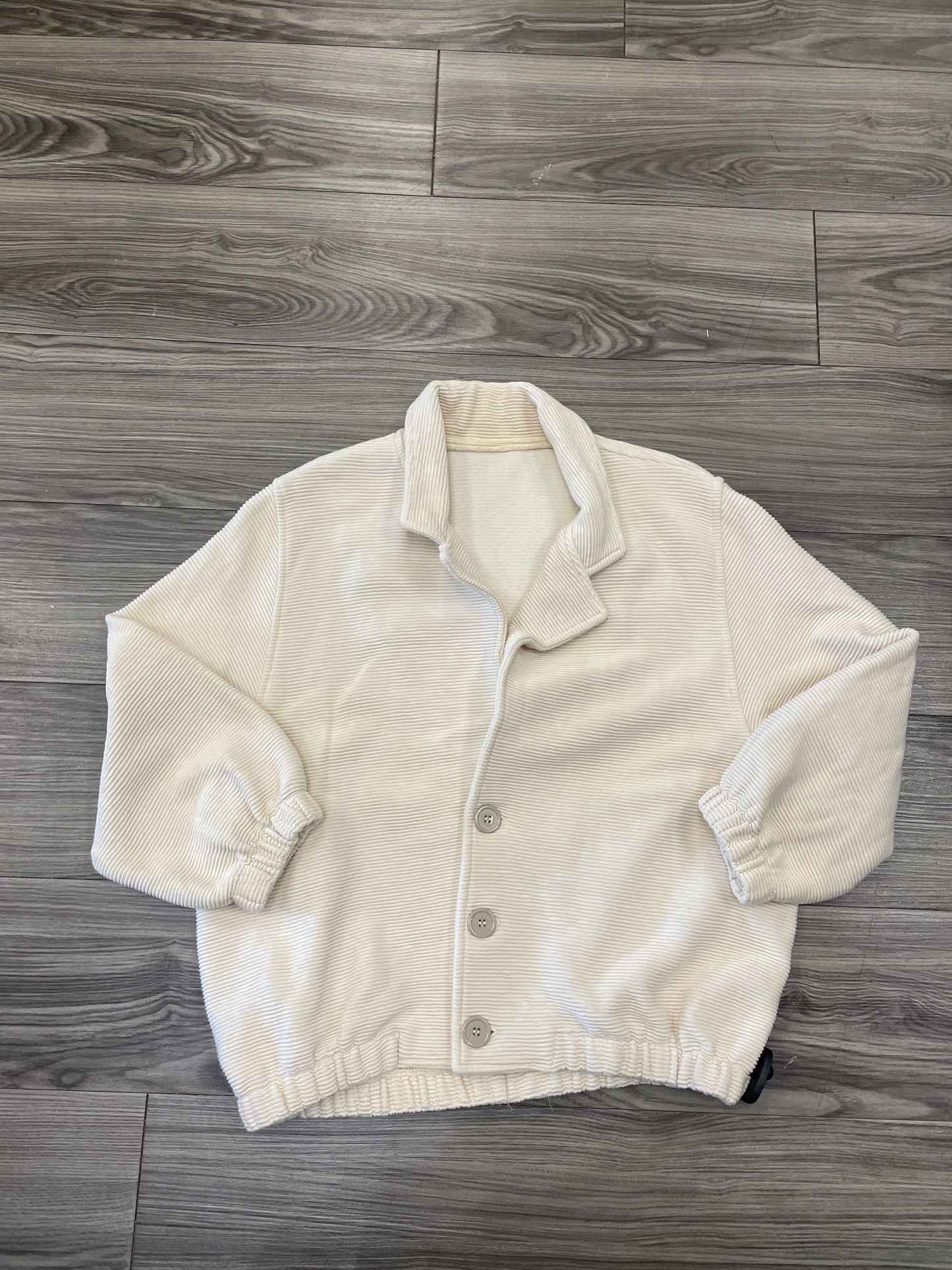 Jacket Other By American Apparel In Cream, Size: Osfm