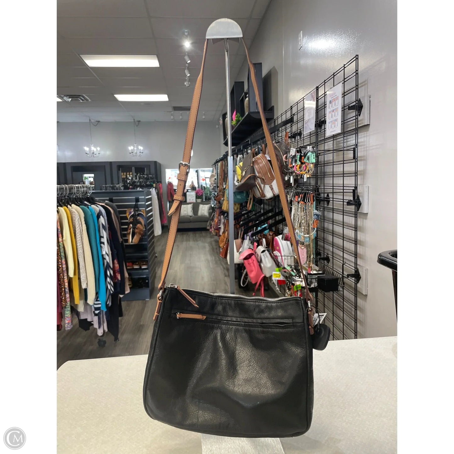 Crossbody Leather By Margot, Size: Medium