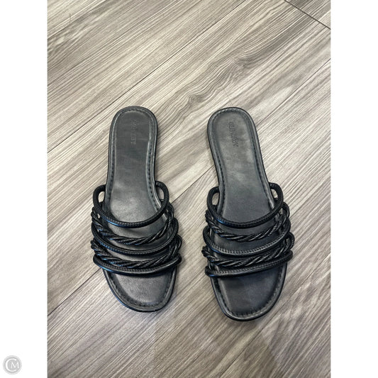 Sandals Flats By Old Navy In Black, Size: 10