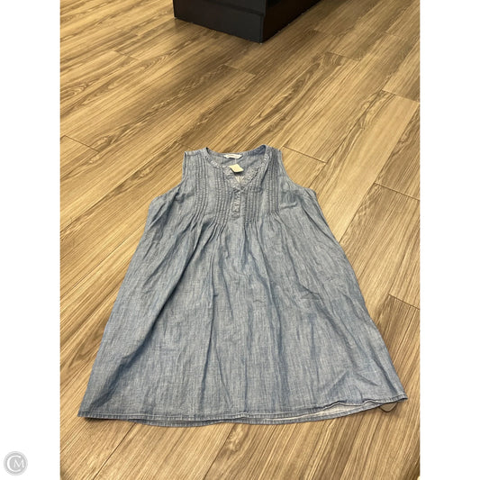 Dress Casual Midi By Sonoma In Blue, Size: Xl