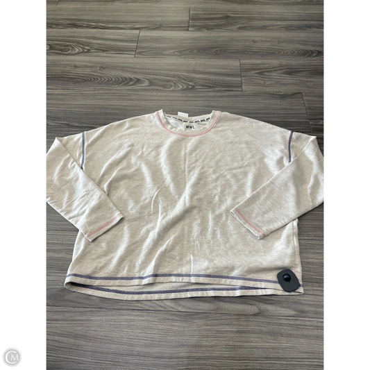 Sweatshirt Crewneck By Madewell In Tan, Size: M