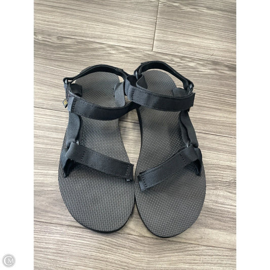 Sandals Flats By Teva In Black, Size: 11