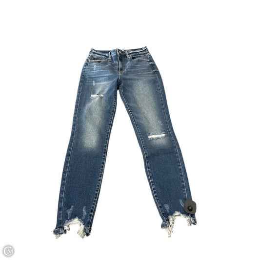 Jeans Skinny By Kancan In Blue, Size: 8