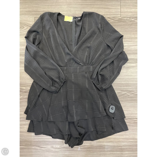 Dress Casual Midi By Clothes Mentor In Black, Size: 2x