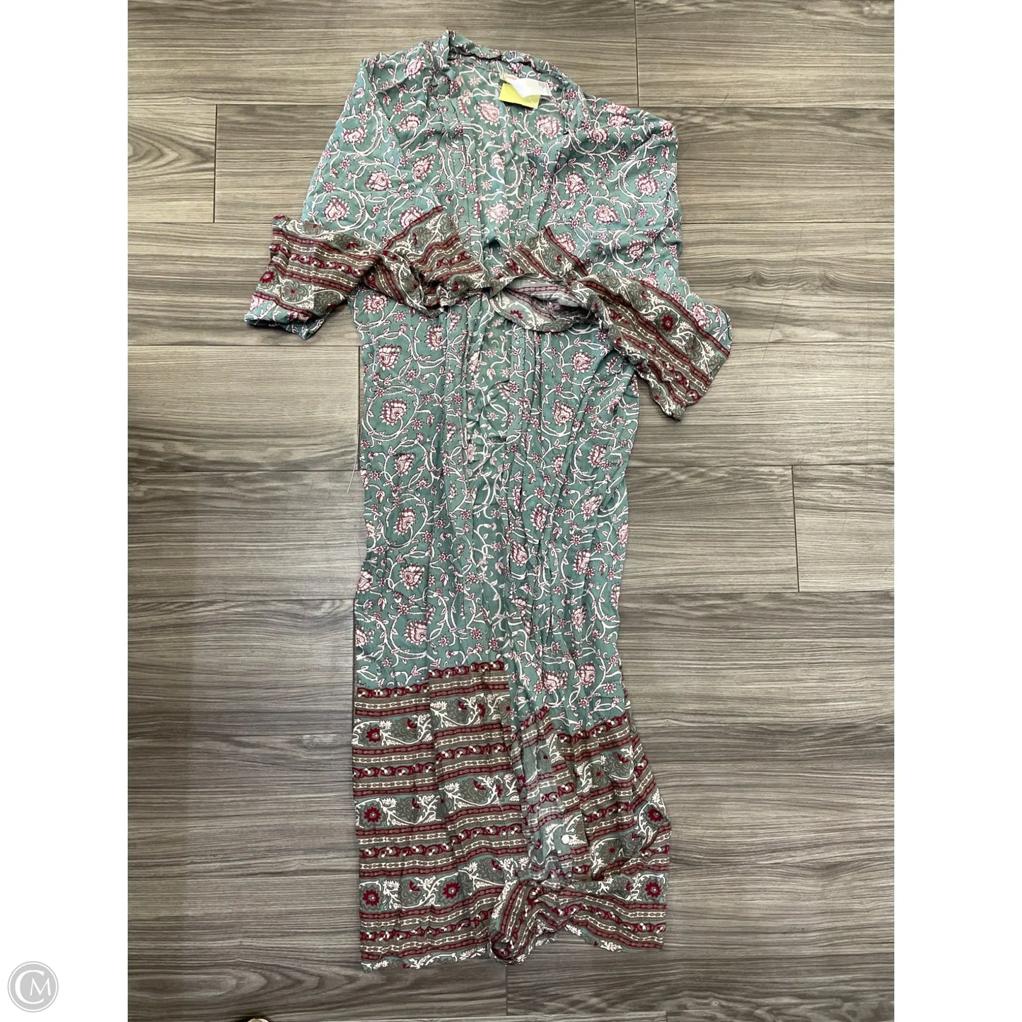 Cardigan By Free People In Floral Print, Size: Osfm