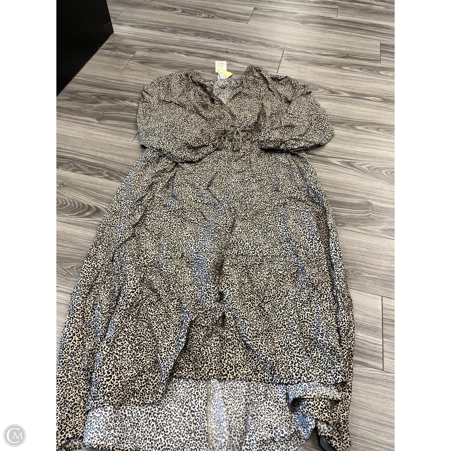 Dress Casual Midi By A New Day In Animal Print, Size: Xl