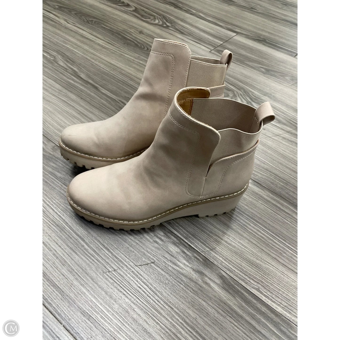 Boots Ankle Heels By Dolce Vita In Grey, Size: 9