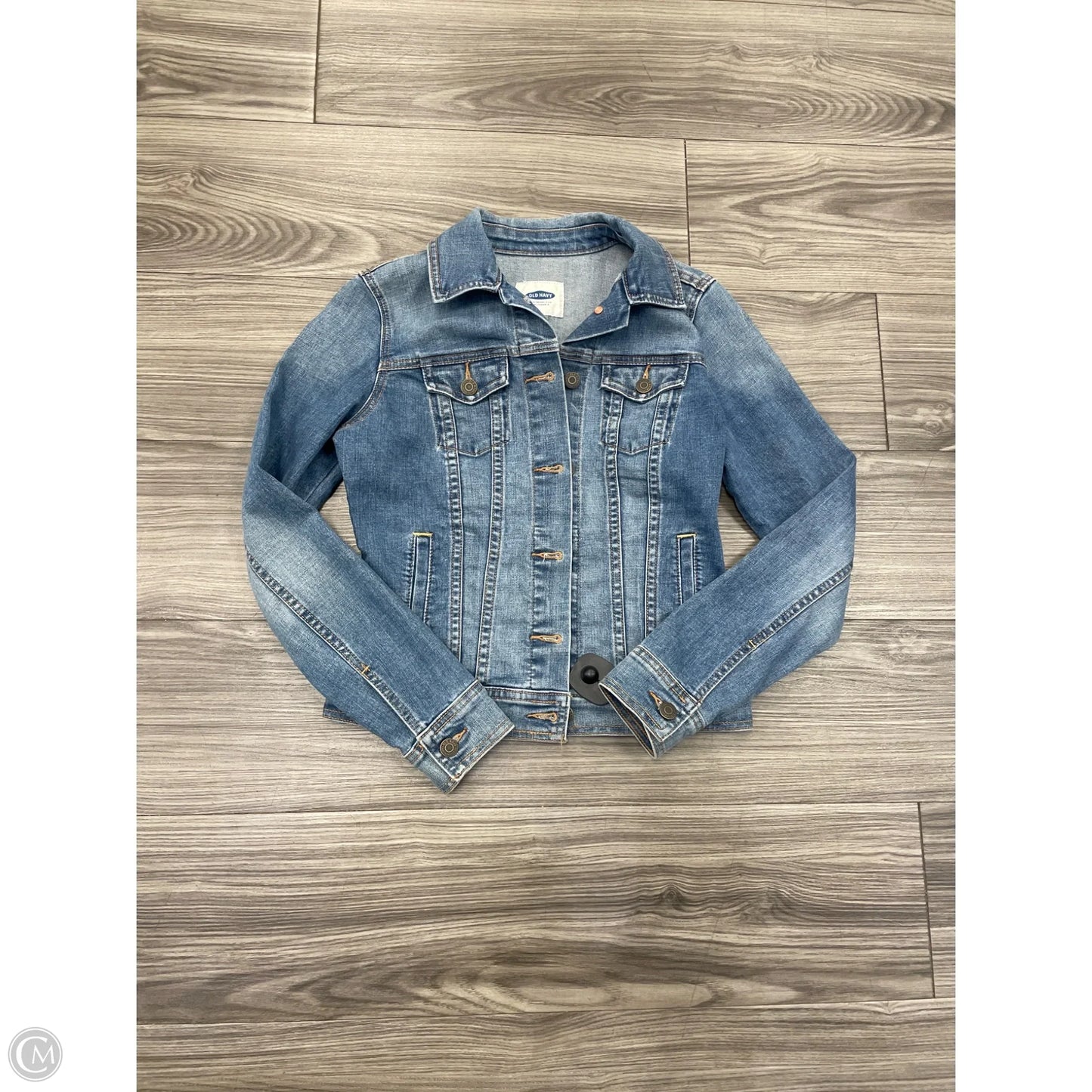 Jacket Denim By Old Navy In Blue, Size: Xs
