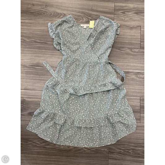 Dress Casual Midi By Monteau In Floral Print, Size: L