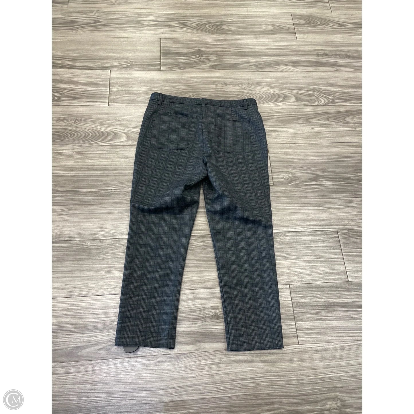 Pants Dress By Calvin Klein In Plaid Pattern, Size: 12