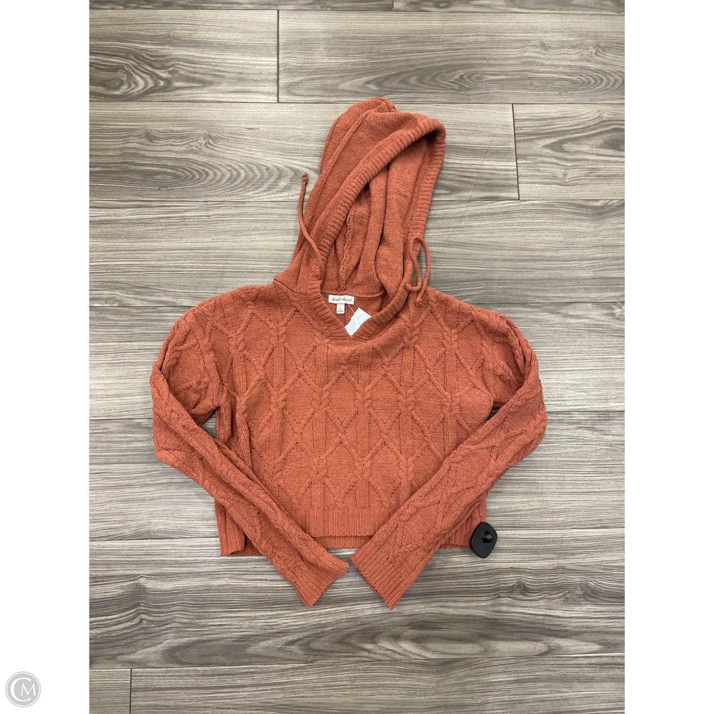 Sweatshirt Hoodie By Derek Heart In Red, Size: S