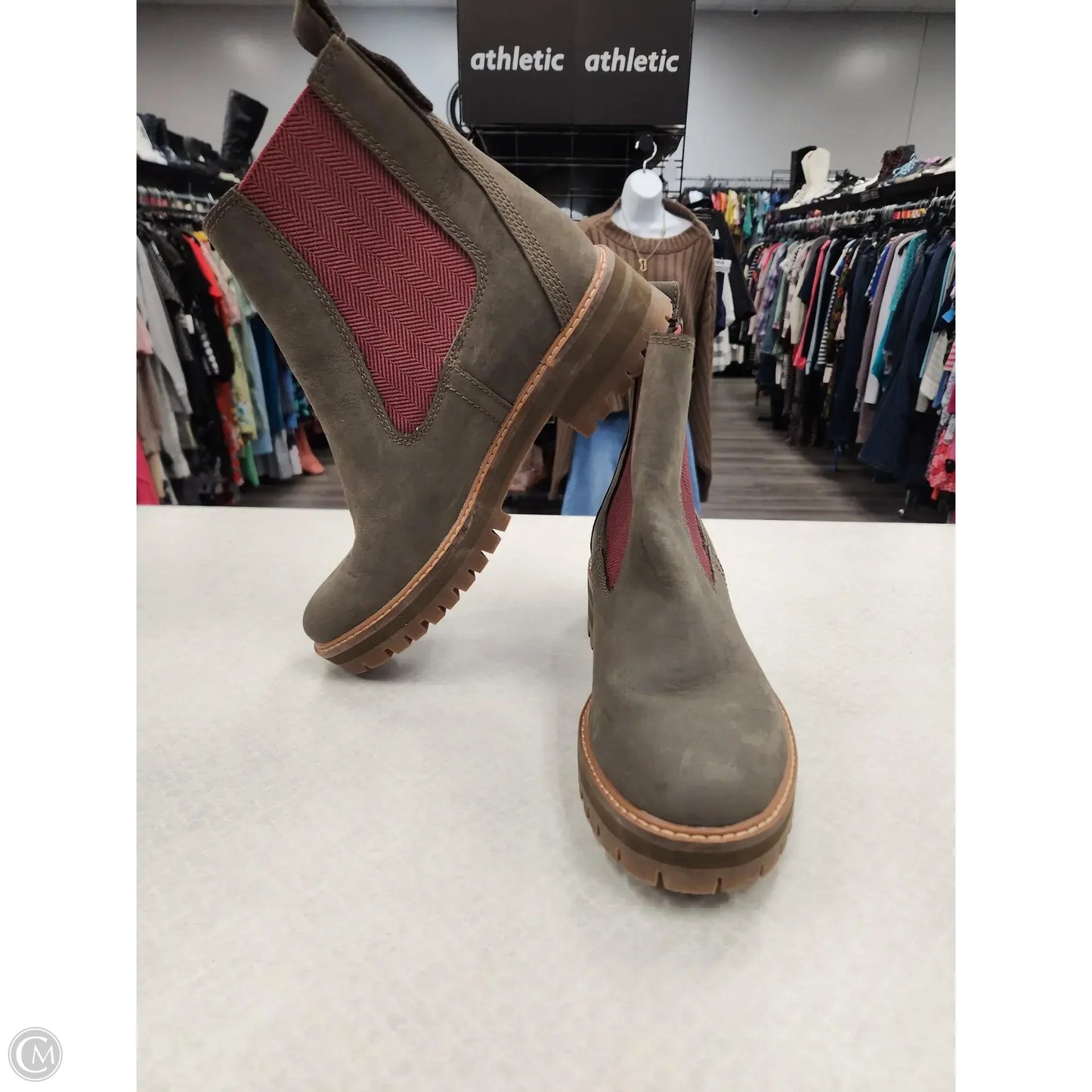 Boots Combat By Timberland In Green, Size: 9